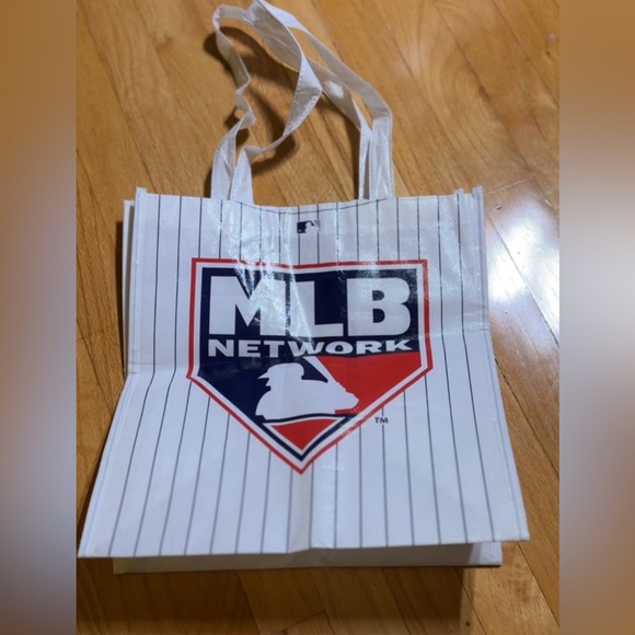 New York Yankees MLB Fan Shop Reusable Tote Bag Pinstripe Baseball - Picture 4 of 4